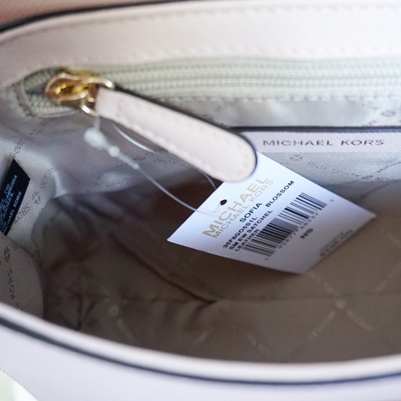 Michael Kors Sofia S Satchel Xbody Bag Blossom - Picture 6 of 8